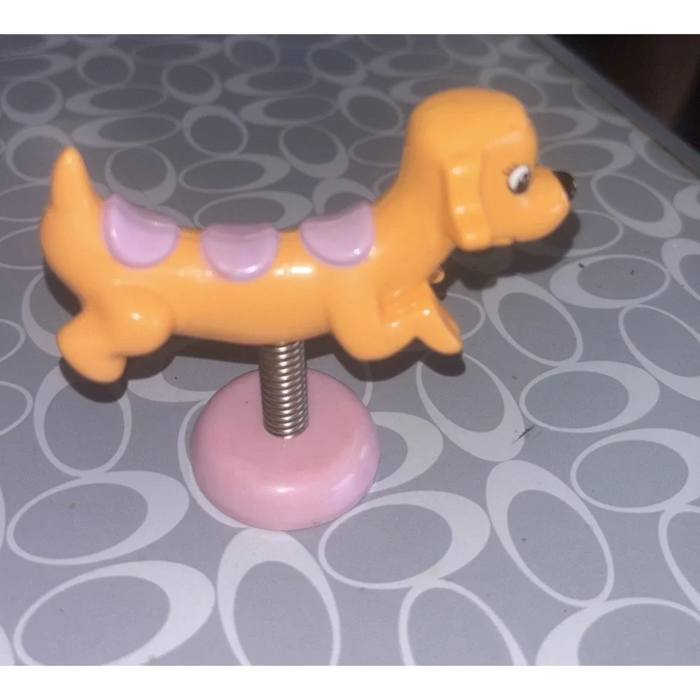 2004 Mattel Doggie Daycare Accessory Spring Dog Ride Toy